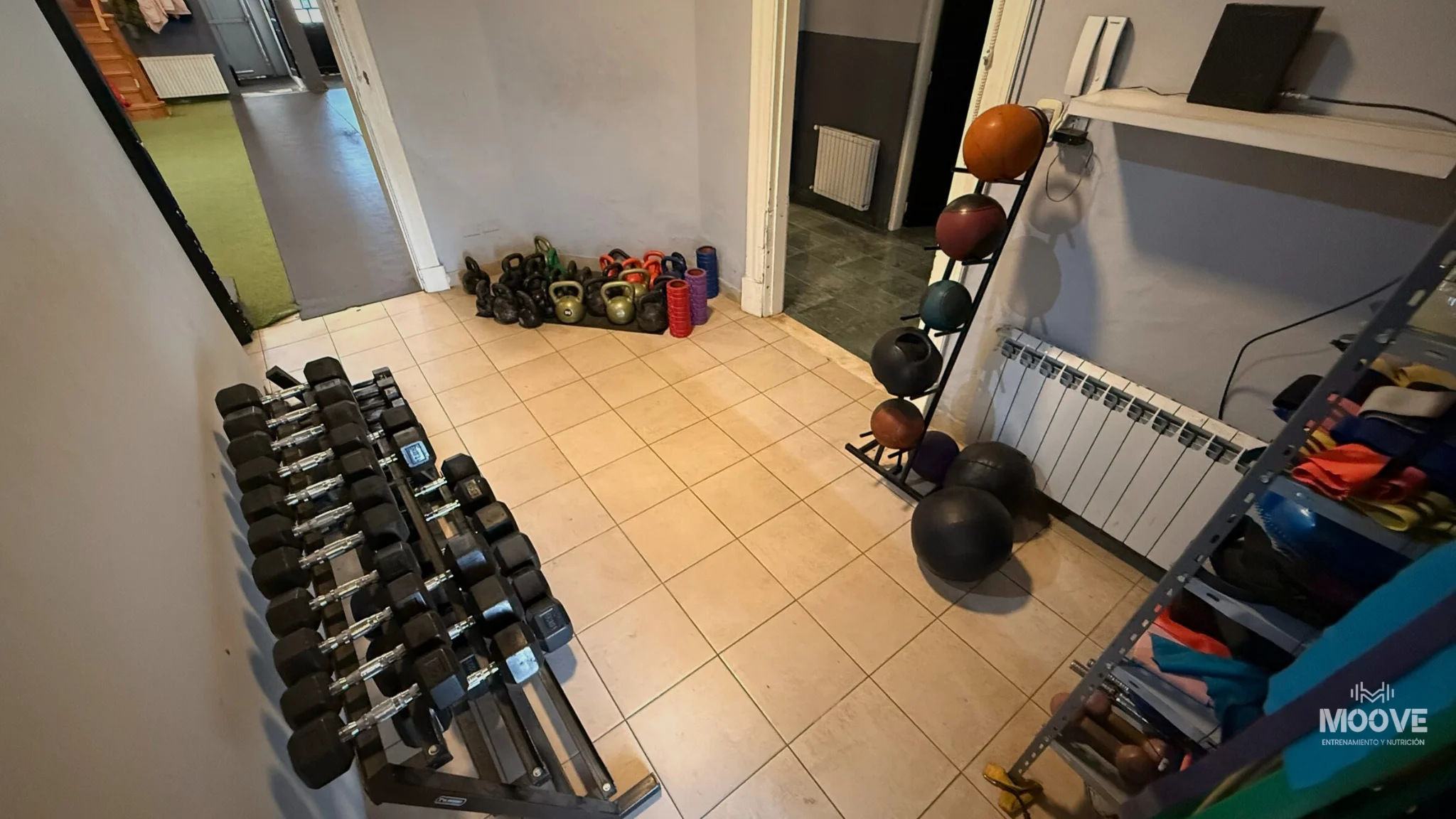 Espacio de entrenamiento moderno